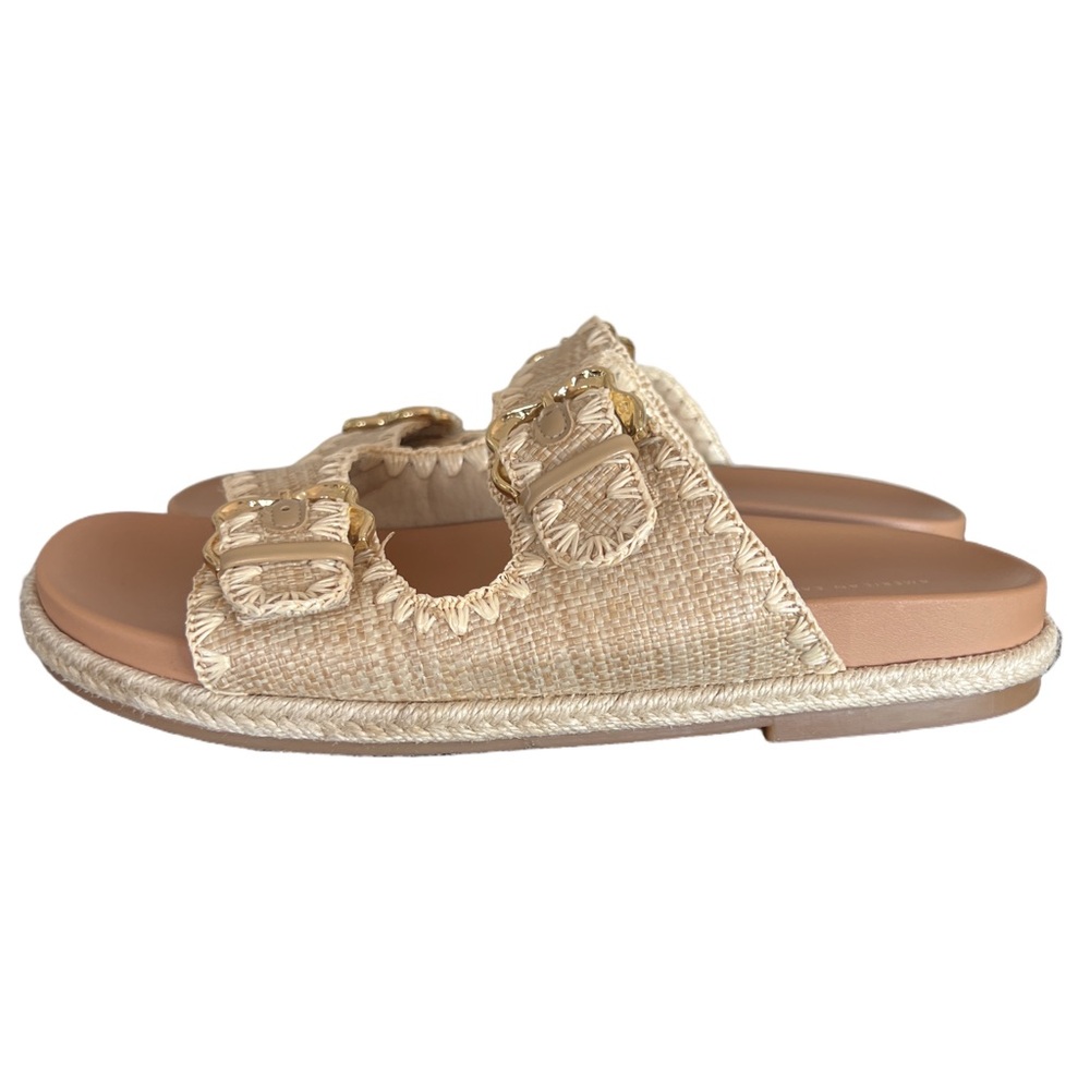 American Eagle Outfitters Raffia Espadrille Slide Sandal NWOT - Picture 4 of 8